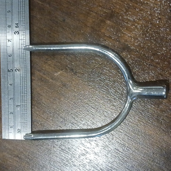 English Spurs Slip-on Blunt Silvertone - Picture 5 of 5